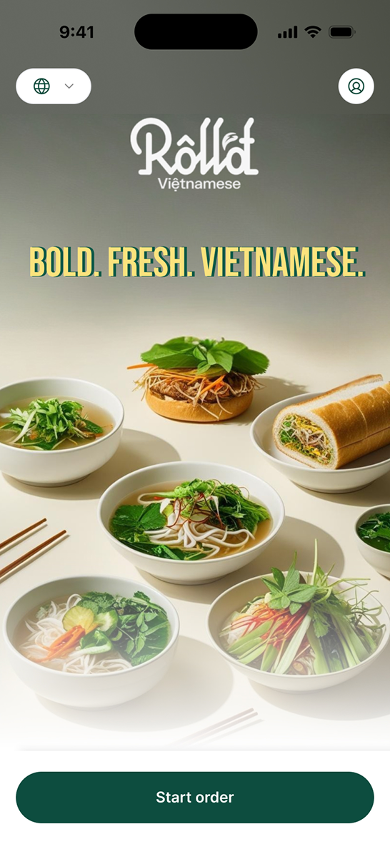 Reimagining Online Ordering, Roll'd